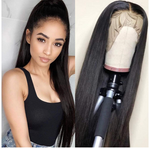 straight lace front wig