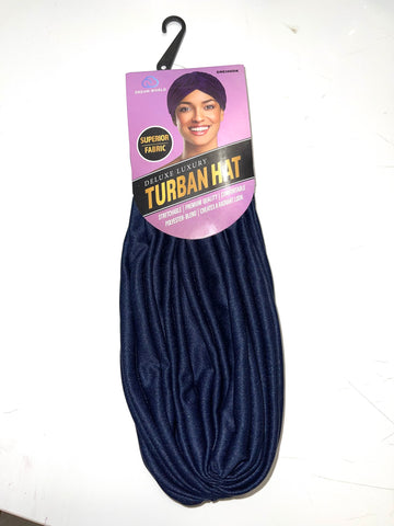 Navy Blue Turban